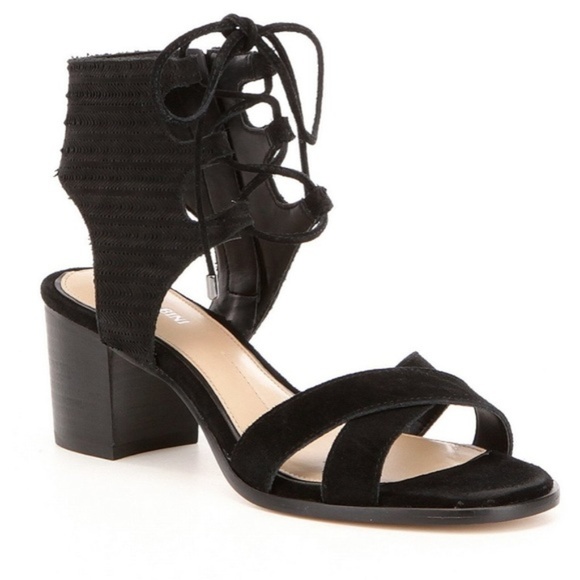 Gianni Bini Shoes - GIANNI BINI Kolemann Lace-Up Block-Heel Dress Shoe